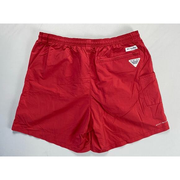 Columbia Other - Columbia PFG Men's Backcast III Pull On Mesh Lined Shorts. Red, Men's L. EUC!